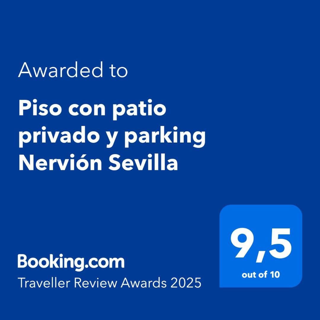 Piso Con Patio Privado Y Parking Nervion Sevilla Exteriör bild